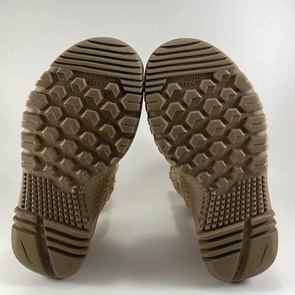 Nike SFB Field Tan Leather Tactical Boot Men Size 6 Coyote AQ1202-900 Combat - Picture 9 of 11